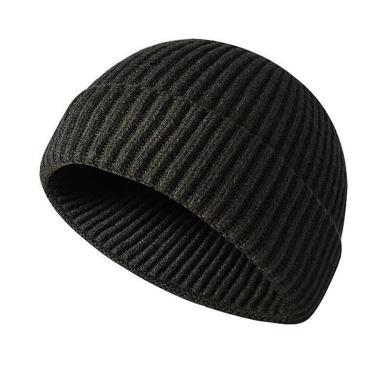 Hat Men And Women'S Fashion Warm Knit Wool Hat Hip Hop Cold Hat Doba